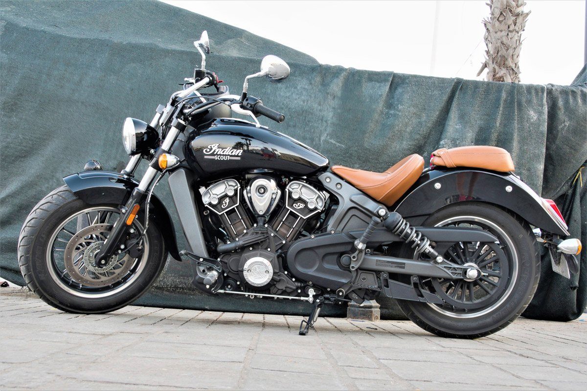 Fototapete Motorrad