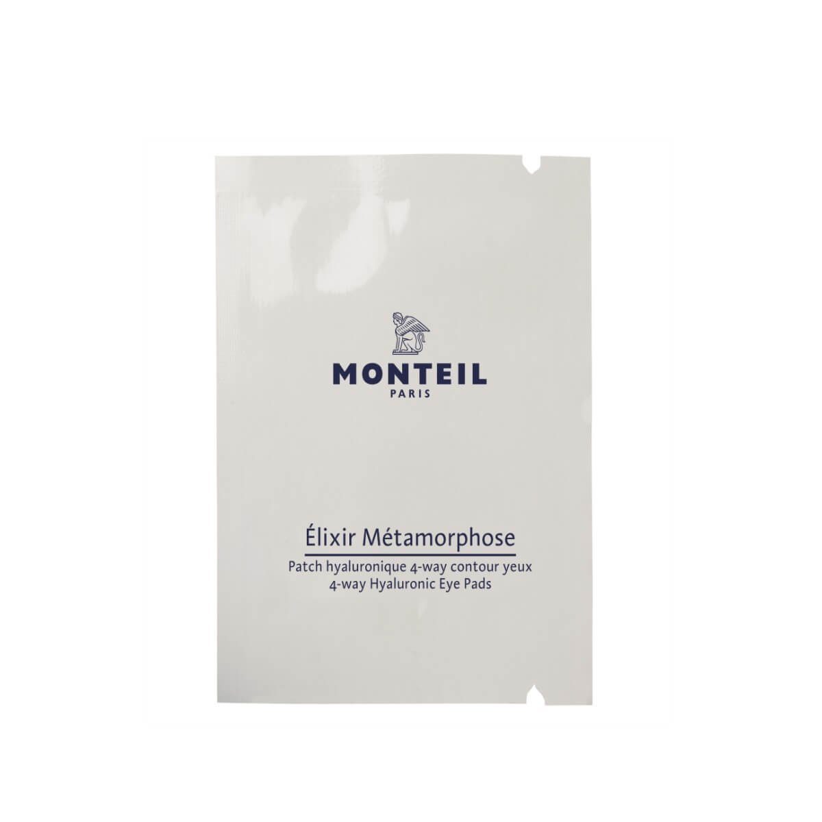 Monteil Paris Anti-Aging-Augencreme Monteil Paris Elixir Metamorphose 4-way  Hyaluronic Eye Pads 6x3g, Feuchtigkeitsspendende Augenpads