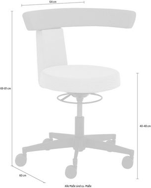 Mayer Sitzmöbel Drehhocker Funktionsdrehhocker 1263 (1 St)