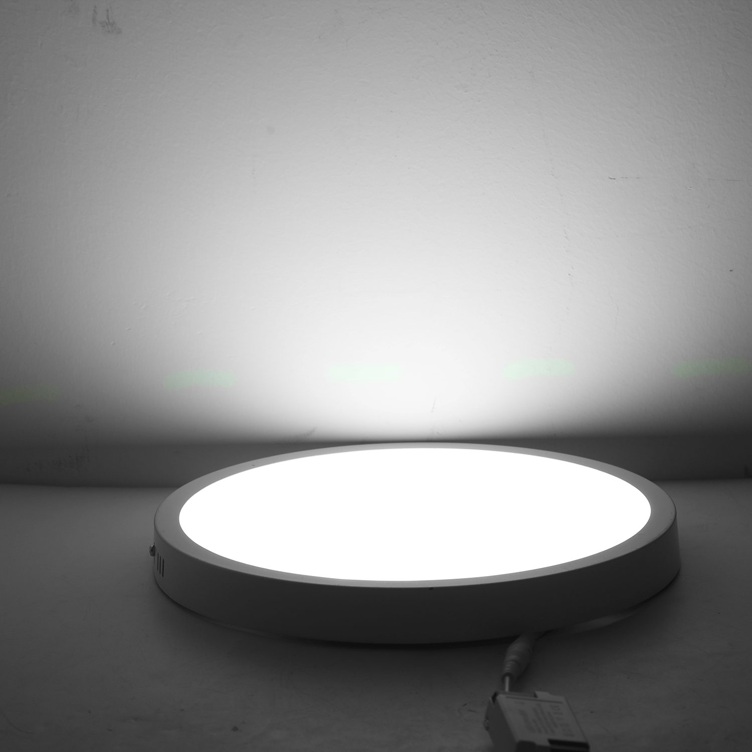 Deckenleuchte Lampe LETGOSPT Deckenlampe Dünn 18W Ultra Rund Modern Flach