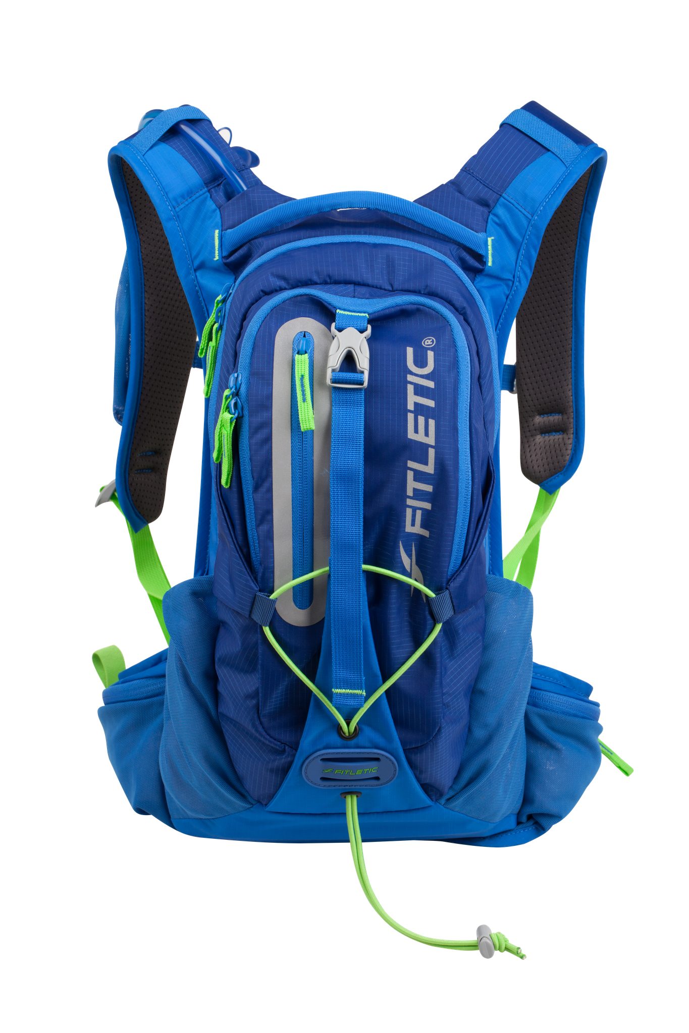 Laufausrüstung mit Blau Trinkrucksack JOURNEY Premium (2l Fitletic integrierter Trinkblase - Fassungsvermögen),