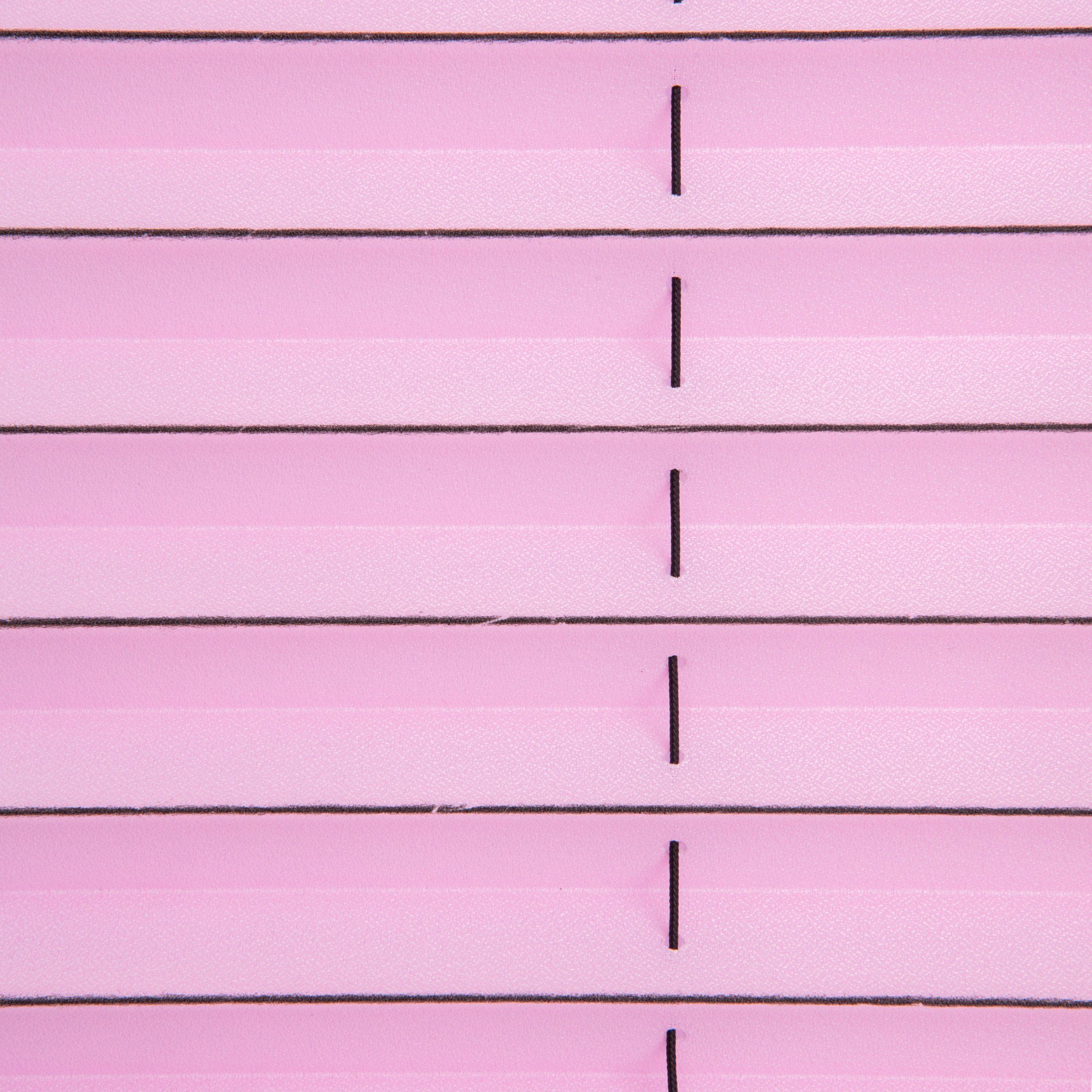 verspannt, Klemmfix, Neuheit Klemmfix FLORIDA einzigartiges Lichteffekt, Rose Design mit Stripe, Plissee K-HOME, faszinierendem