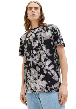 TOM TAILOR Denim T-Shirt mit Pixel-Print