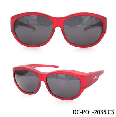 DanCarol Sonnenbrille DC-POL-2035- Überbrille -mit Polarisierte Gläser Die Überbrille, ideal für Brillenträger