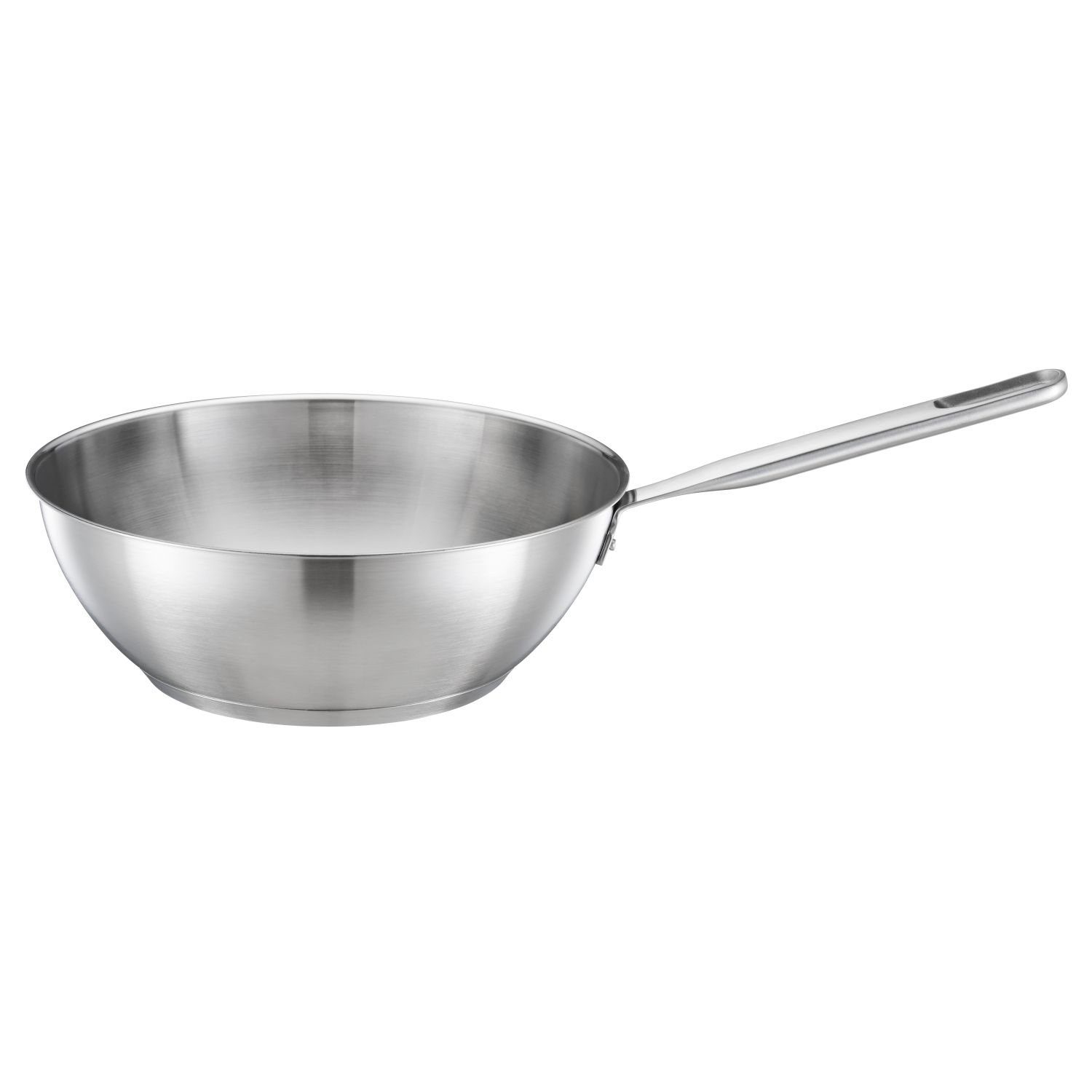 Fiskars Wok All Steel Pure Wok-Pfanne 28 cm, Stahl (1-tlg)