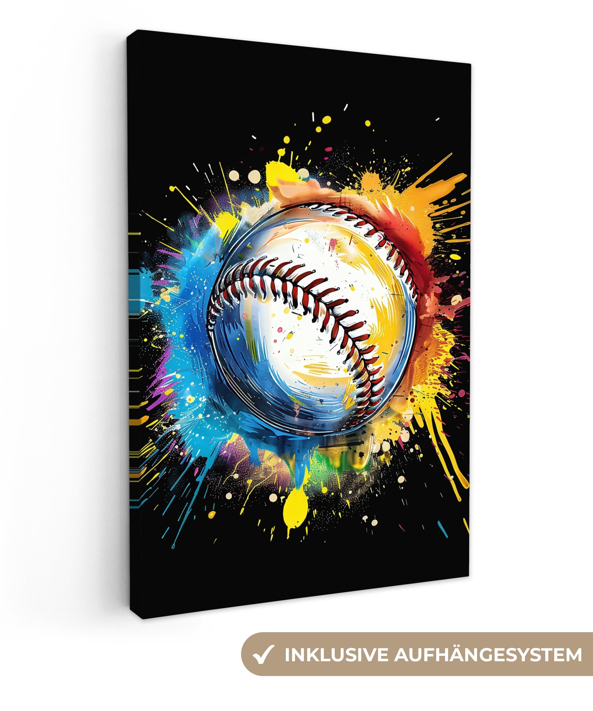 OneMillionCanvasses® Leinwandbild Graffiti - Sport - günstig online kaufen