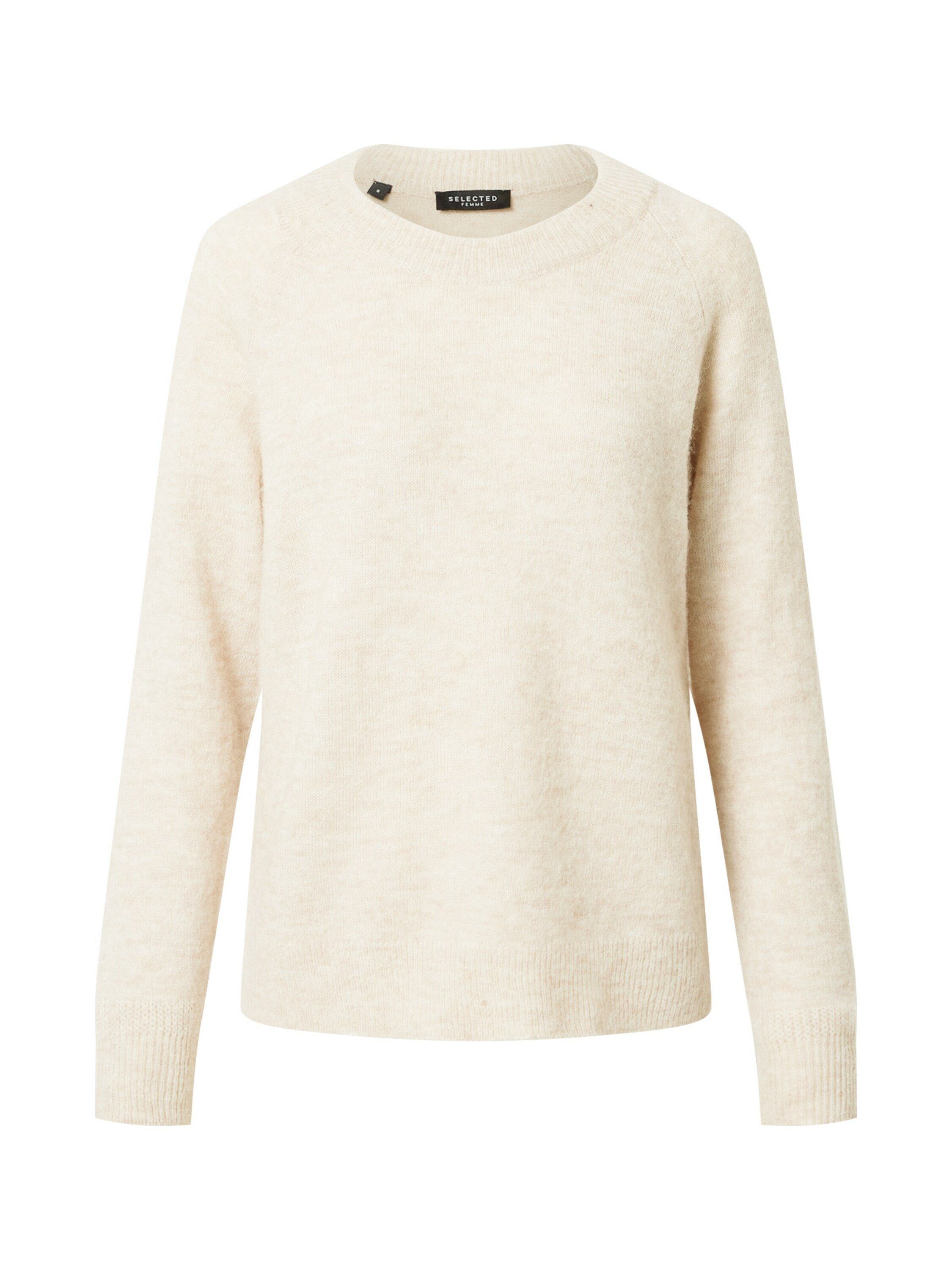 Selected Strickpullover SLFLULU (1-tlg) Plain/ohne Details
