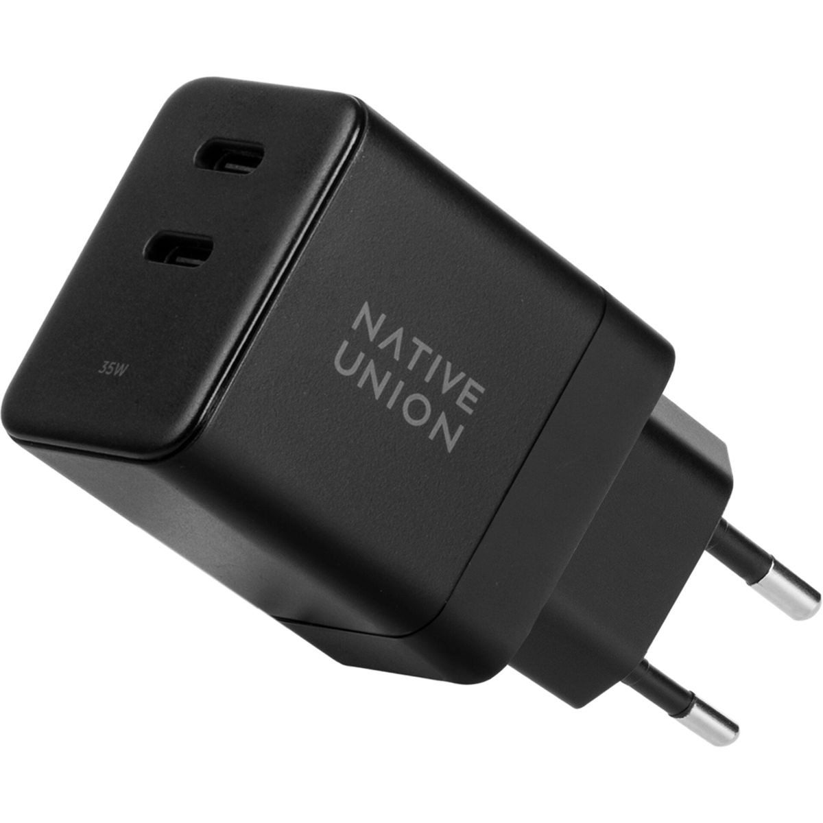 NATIVE UNION 35W Dual USB-C Fast GaN PD Wall Charger Universal-Ladegerät
