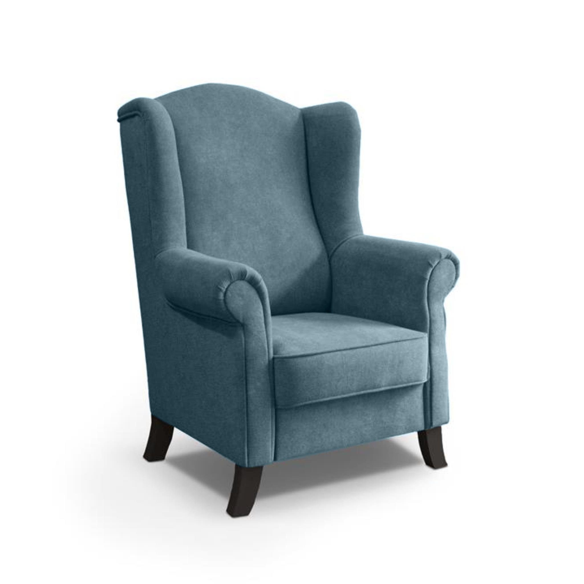 Beautysofa Ohrensessel Sessel Wohnzimmersessel Fernsehsessel LEONARDO günstig online kaufen