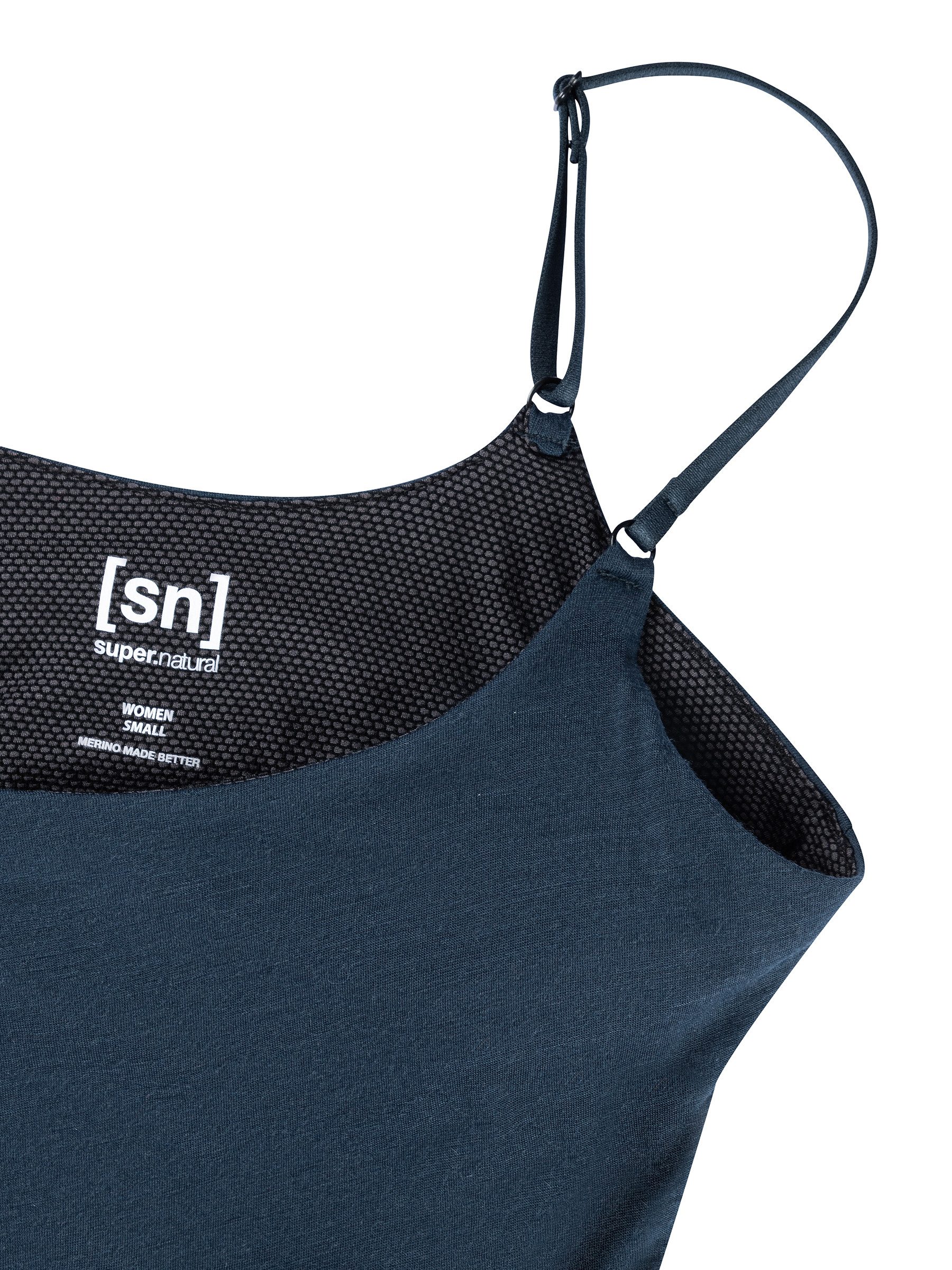 SUPER.NATURAL Sweatshirt Damen, atmungsaktiv, Merino COSY TOP casual, formstabil