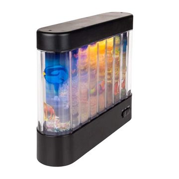 Bada Bing LED Dekolicht Aquarium Für Kinder Fishtank Unterwasserwelt Sealife Lampe, 360° LED-Drehung, LED fest integriert, 360° Drehung, Timerfunktion