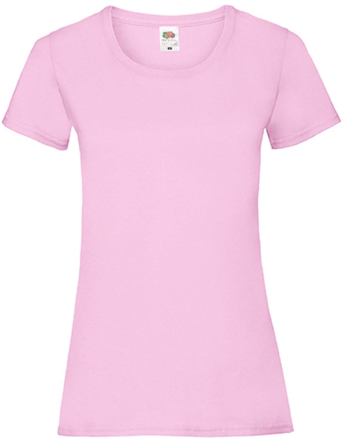 Fruit of the Loom T-Shirt klassisches Damen T-Shirt für Frauen und Mädchen im 1er/2er-Set (2-tlg) XS bis XXL