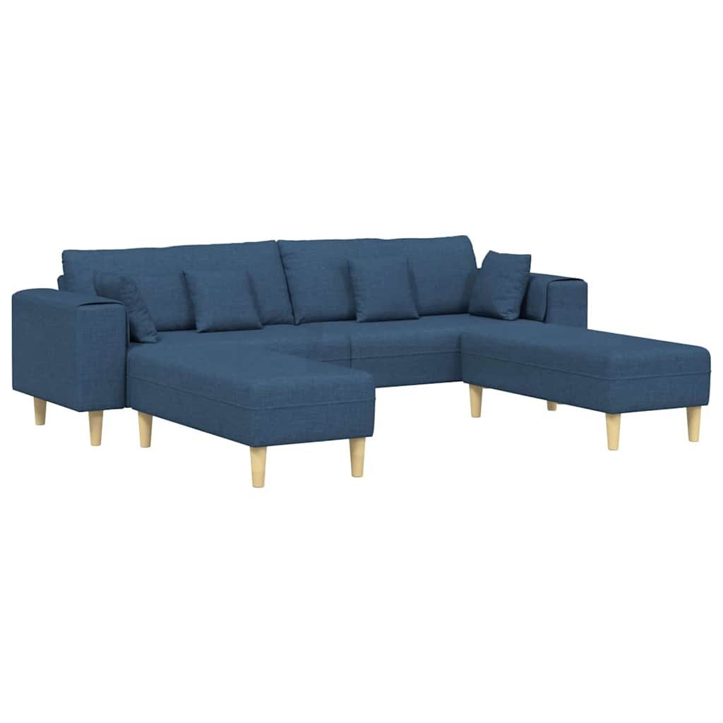 vidaXL Sofa Stoffsofa mit Kissen 3 günstig online kaufen