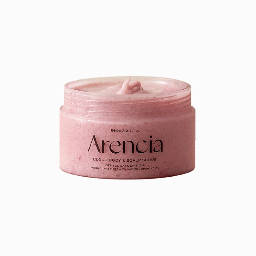 Arencia Gesichtspeeling Arencia Cloud Body & Scalp Scrub French Mint & Lily