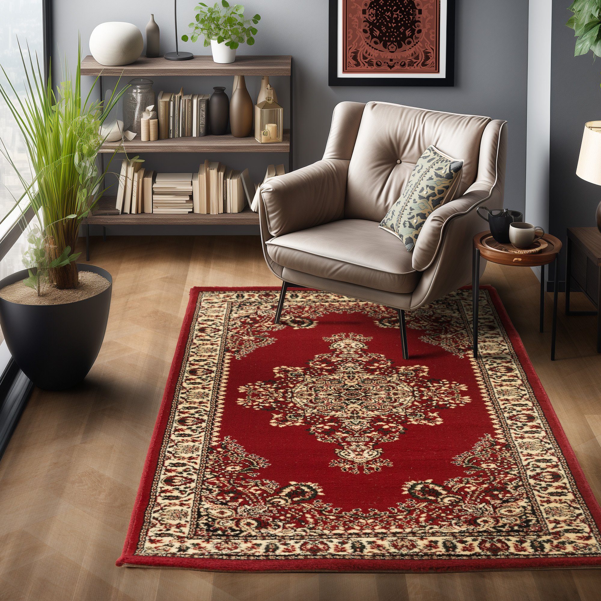 SIMPEX24 Orientteppich Orientalisch Design, Rechteckig, Höhe: 12 mm, Orinet günstig online kaufen