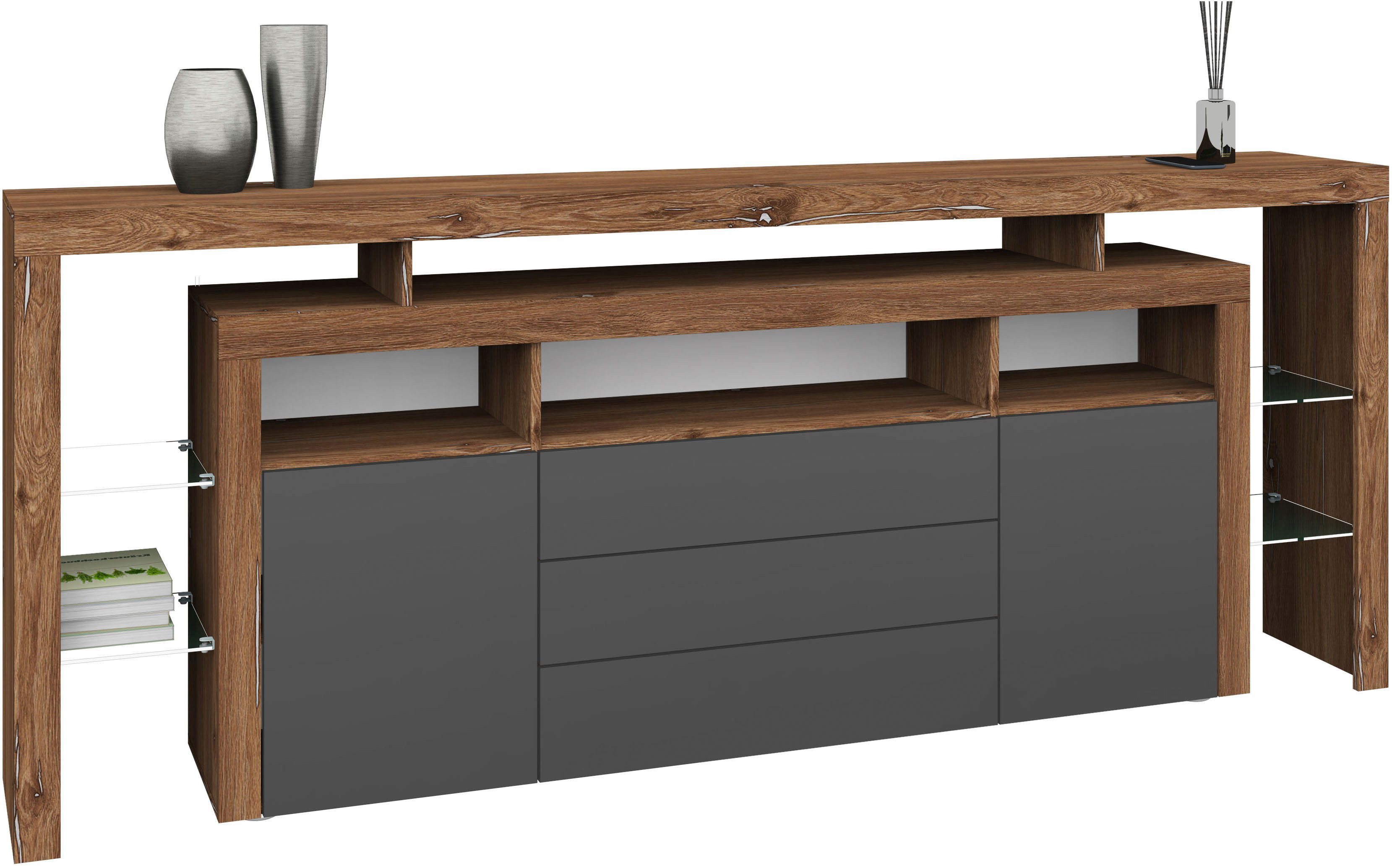 borchardt Möbel Sideboard Rosario, Breite 220 cm