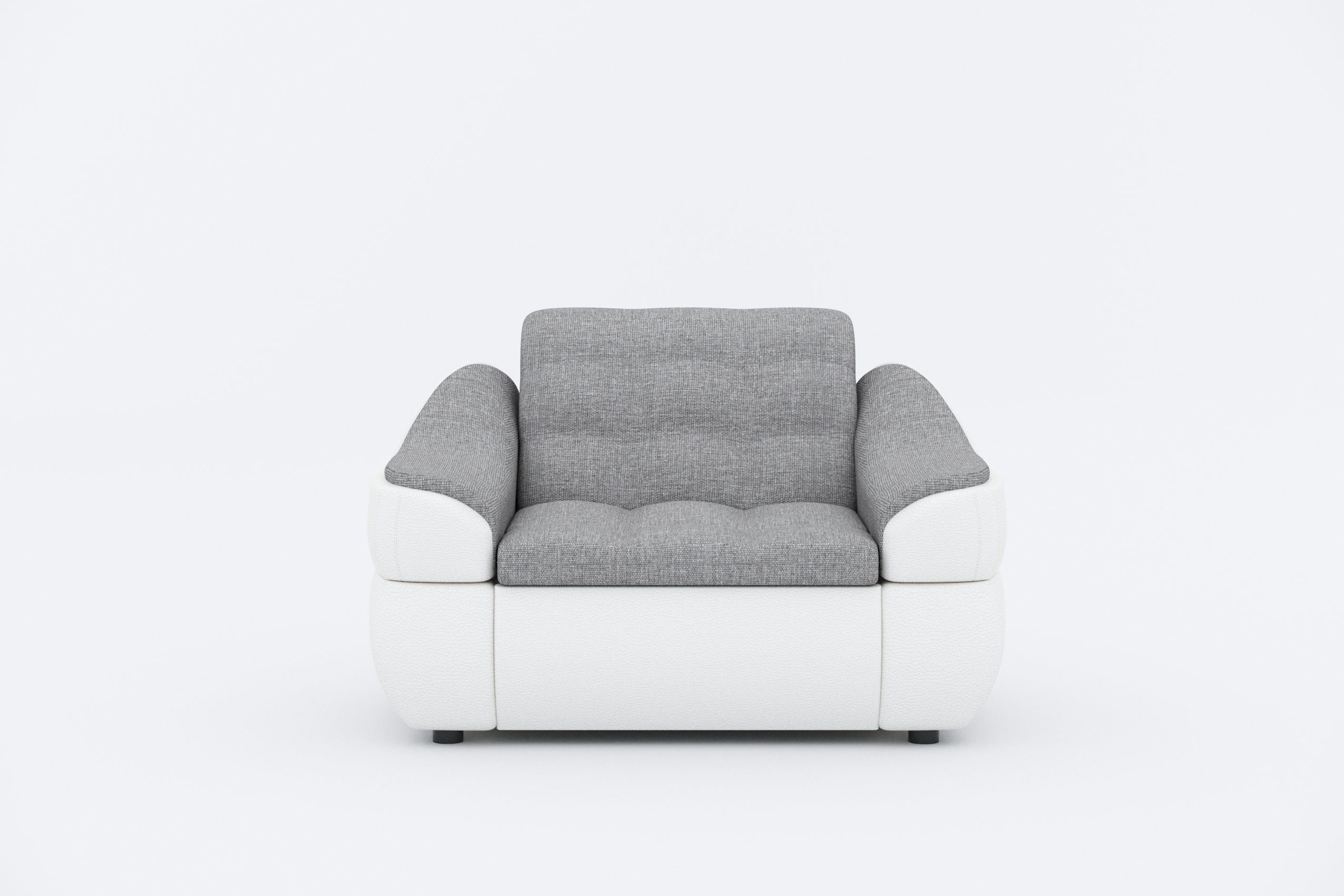 Modern Design, 2,5-Sitzer Alisa, 2-Sitzer Sessel, Europa in Stylefy und Sofa (Set bestehend (3-tlg), Polstergarnitur aus Sofa, made