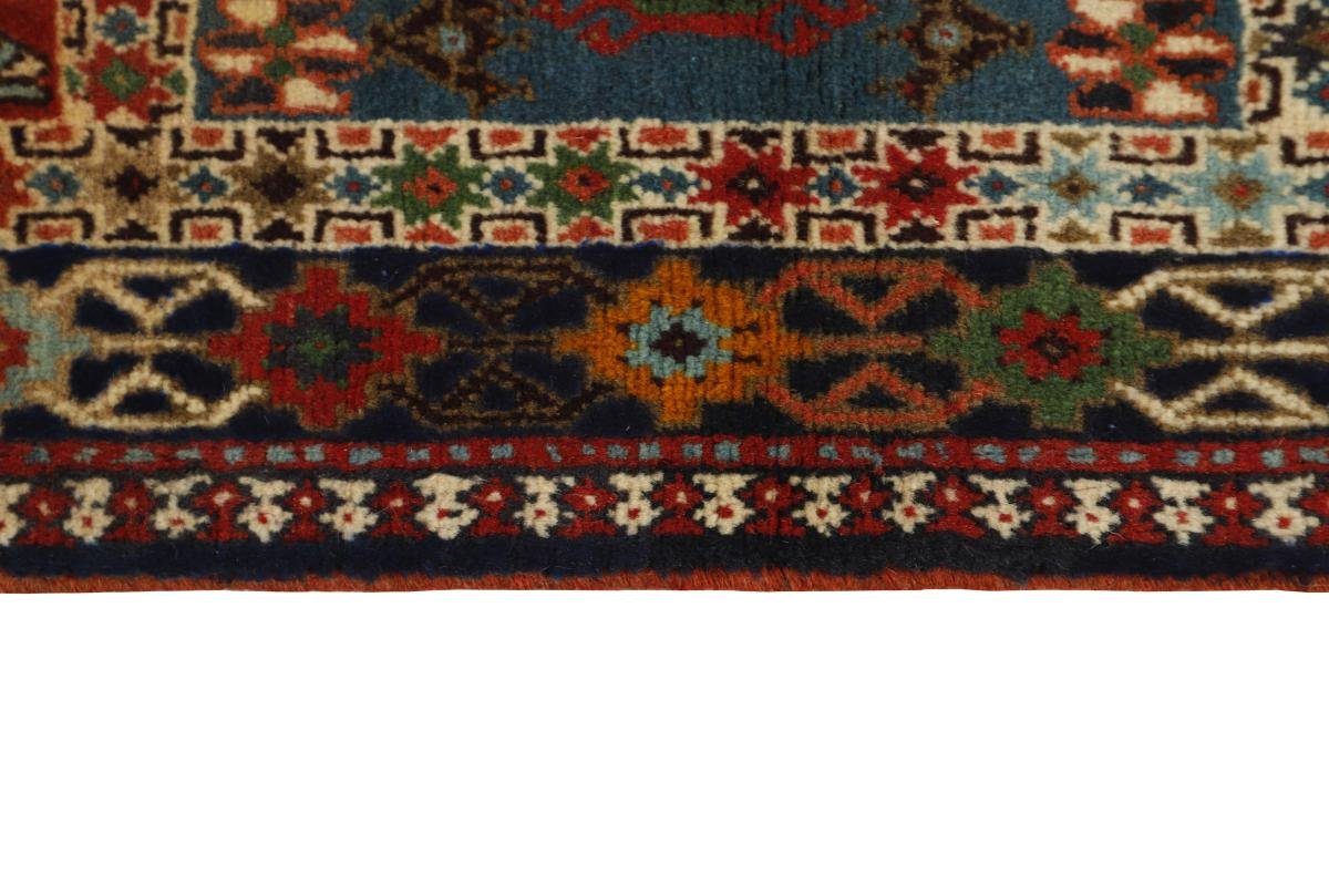 Orientteppich Yalameh Handgeknüpfter Nain Orientteppich rechteckig, mm Trading, Perserteppich, Höhe: 12 / 79x128