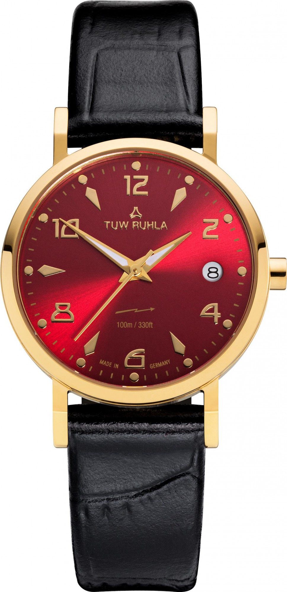 TUW Ruhla Quarzuhr Thuringia Vintage Quartz Damenarmbanduhr, Klassisch schlicht