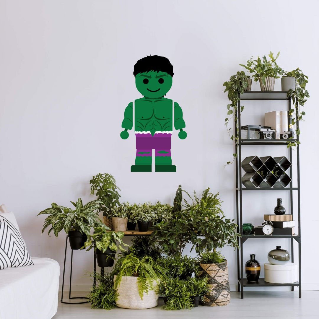 Wall-Art Wandtattoo Spielfigur The Hulk Marvel - (1 St)