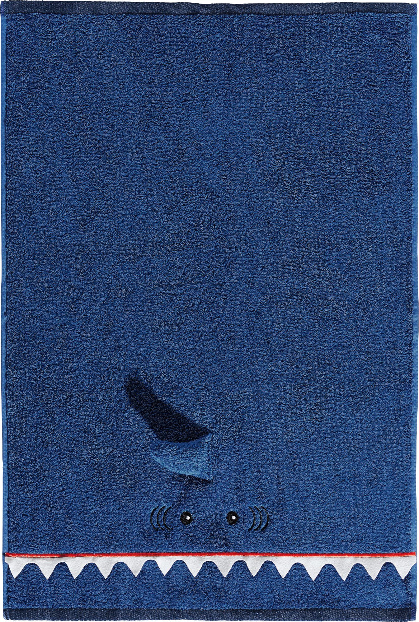 Erwin Müller Handtuch Kinder-Handtuch "Hai", Frottier, Walk-Frottier Uni günstig online kaufen
