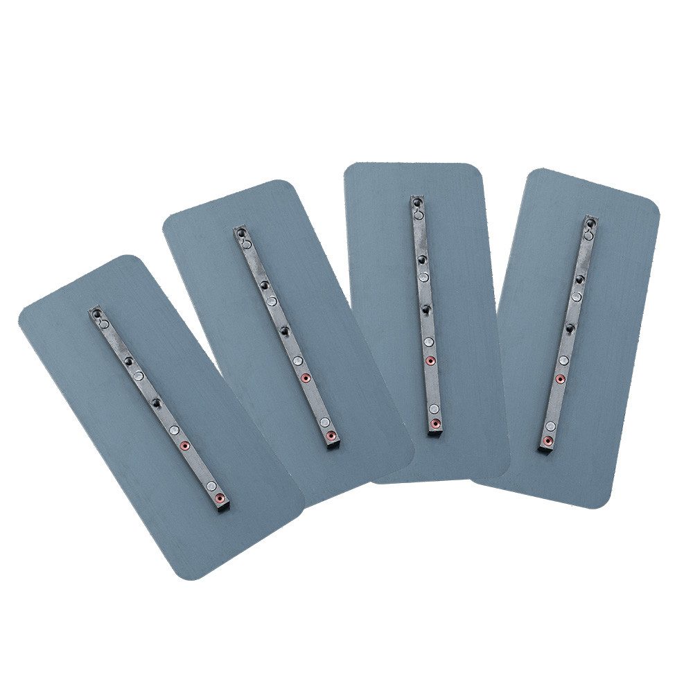 BAMATO Glättekelle Ersatzflügel für Betonglätter BPT-960 Glätteflügel 150 x 350mm (4-St) stabile Ausführung