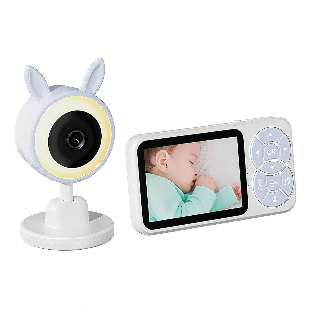 Babyphone Baby Monitor mit Kamera & Display – 3.5" IPS Monitor, Nachtsicht
