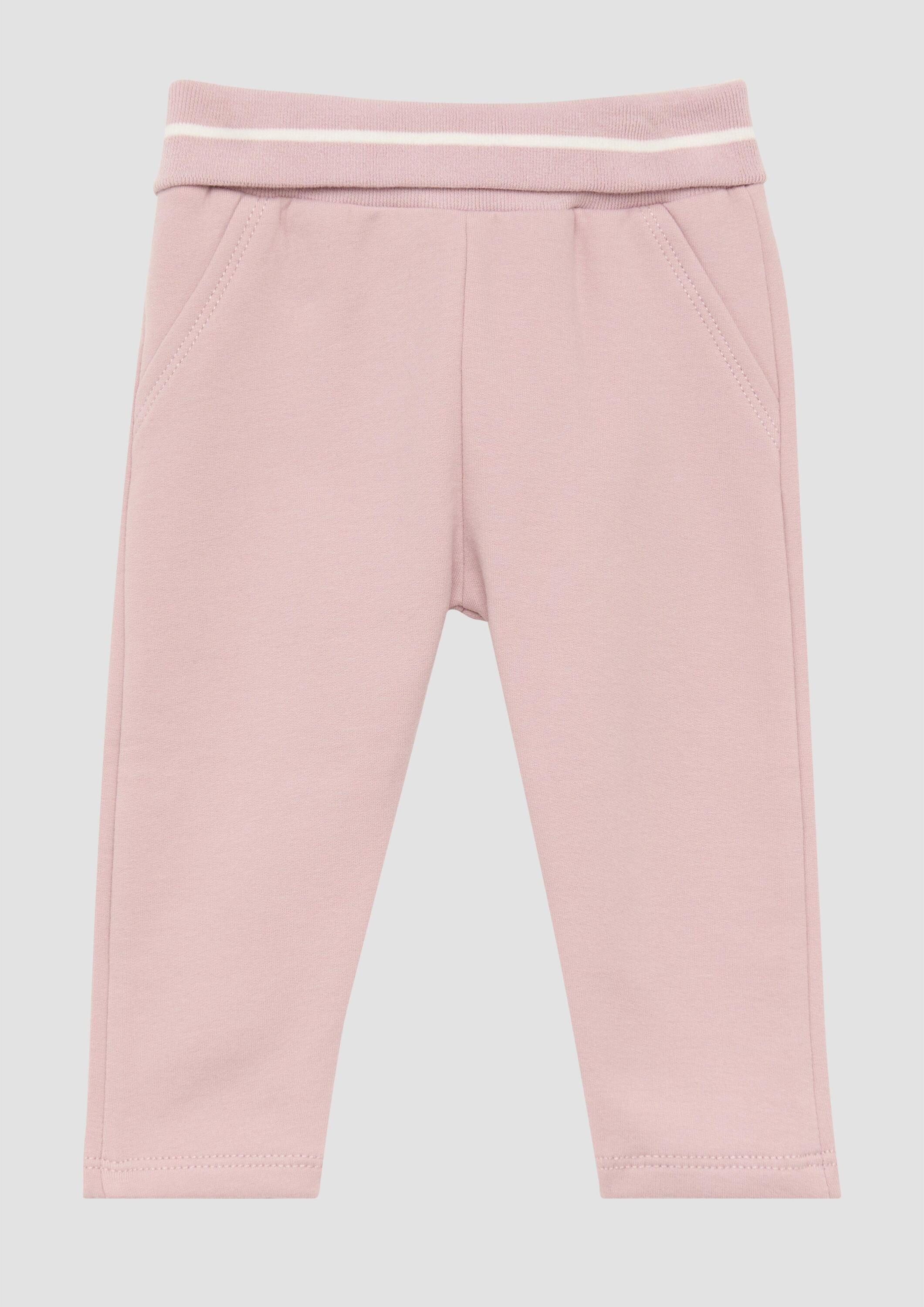 s.Oliver Leggings Leggins Wärmende Jogginghose mit Umschlagbund