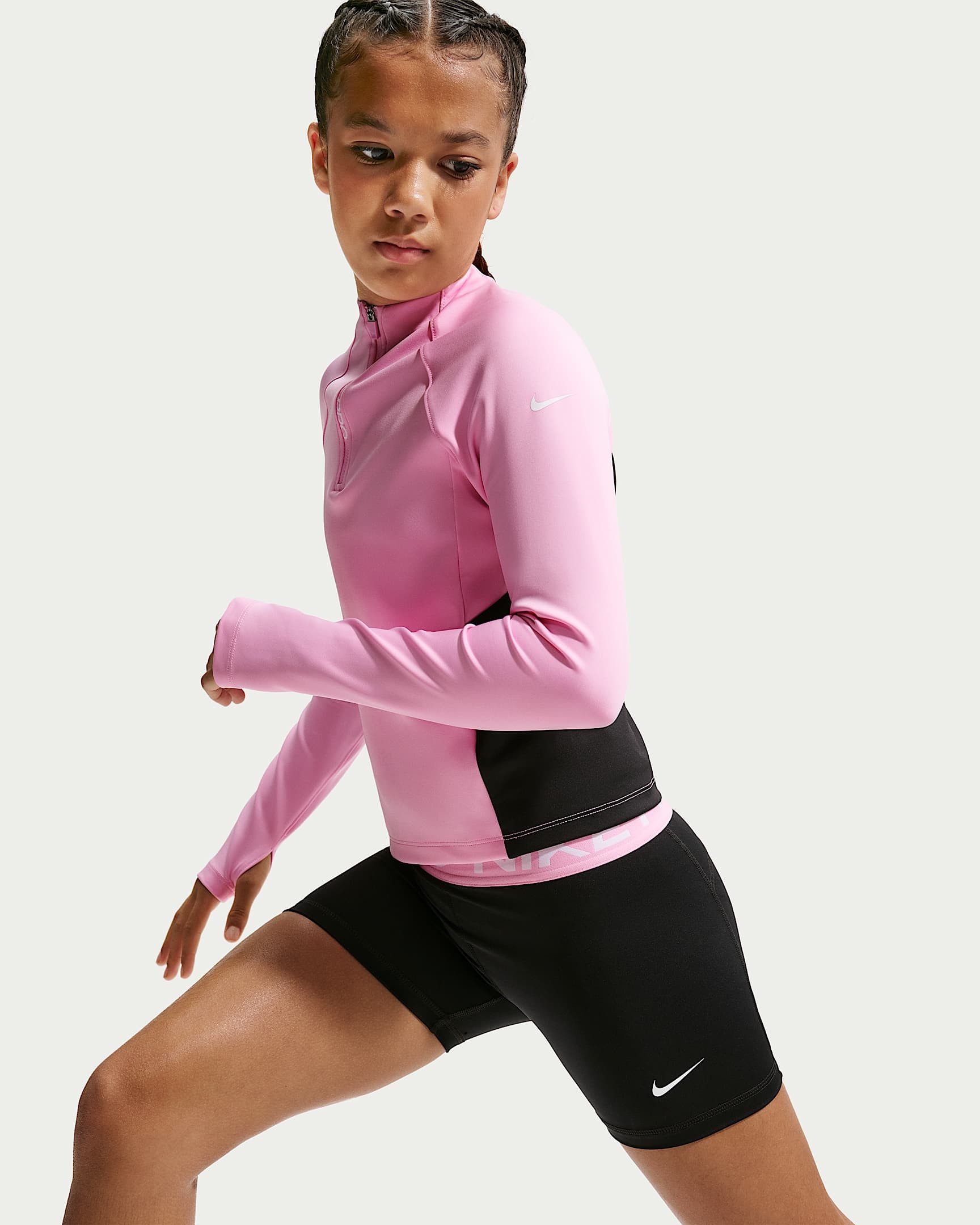 Nike Shorts G NP DF 3IN SHORT schnell trocknendes Material, aus Jersey, mit elastischem Bund – Bild 5 von 5