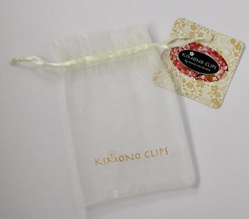LK Trend & Style Haarspange Diamant, außergewöhnlich schöne Haarspange, Neu aus New York, Kimono Clip steht für Qualität, mit einem kleinen Geschenksäckchen