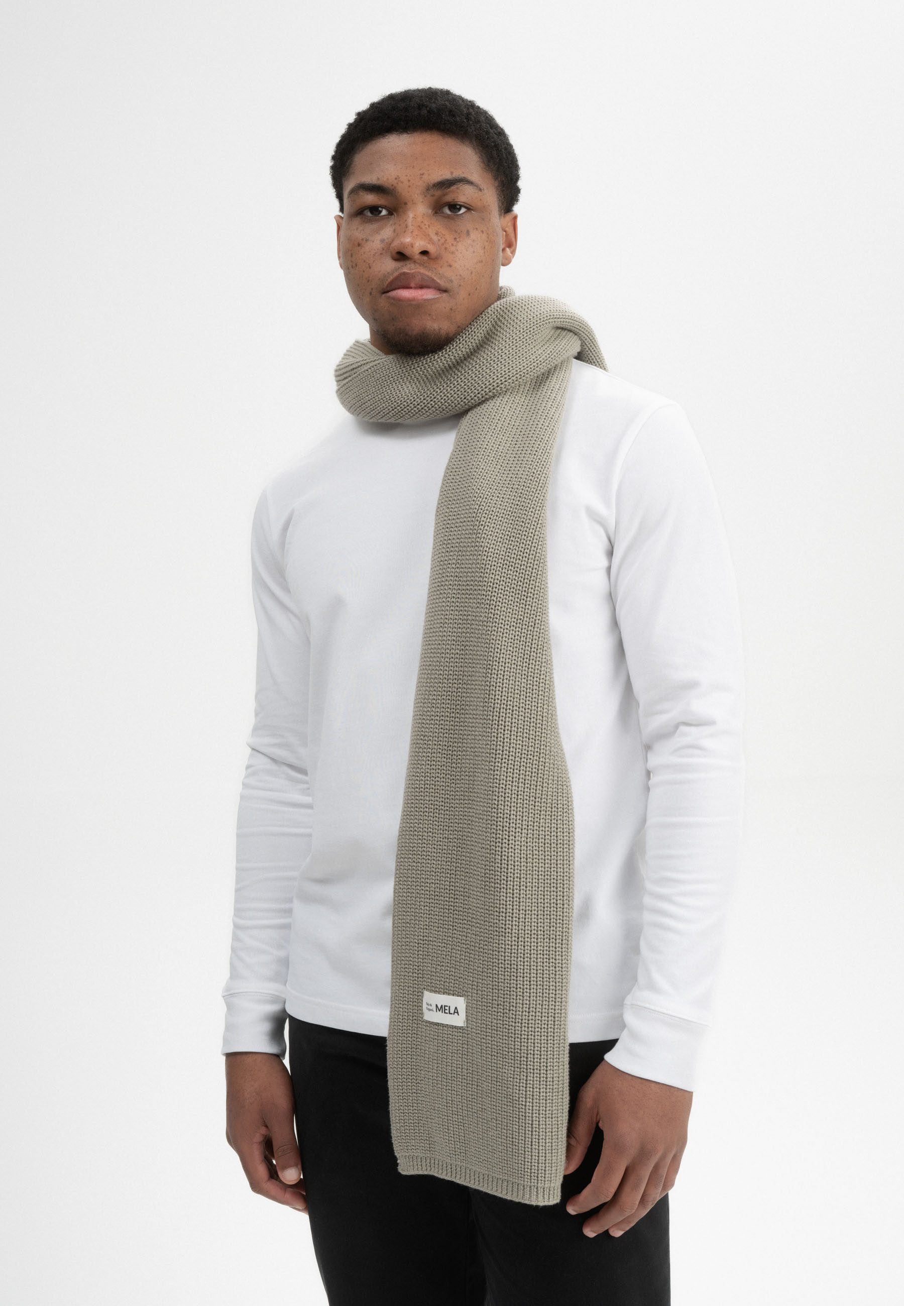 MELA Schal Unisex Rippstrick Schal NAGNA günstig online kaufen