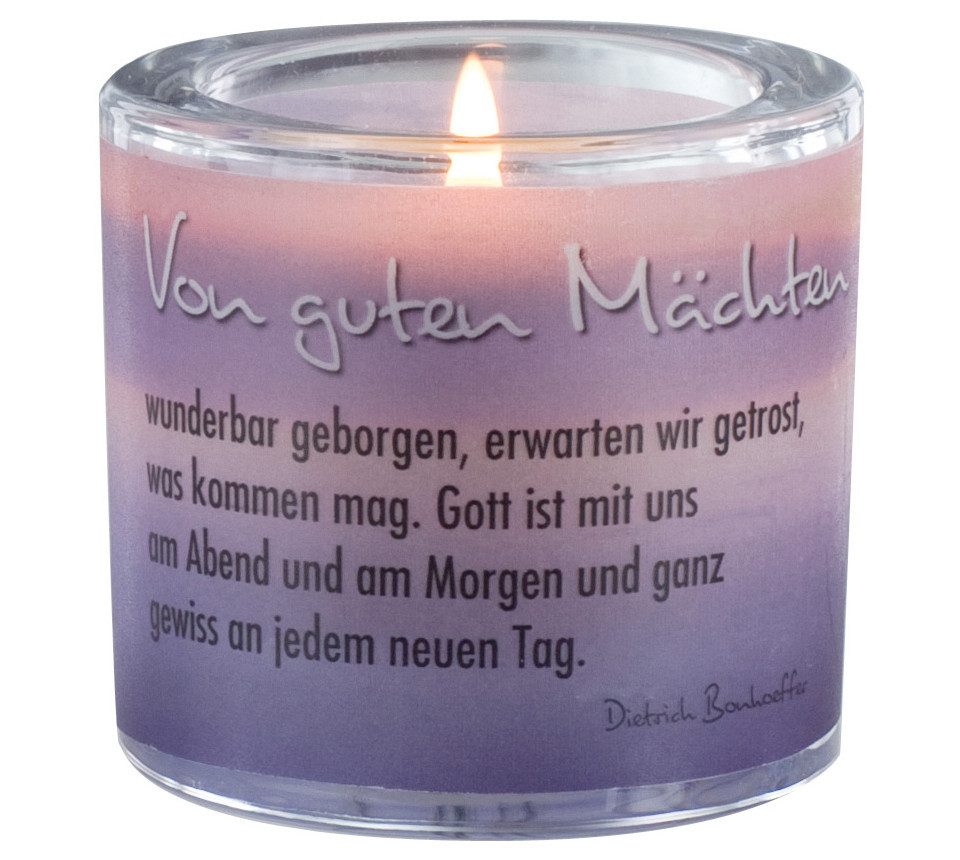 Butzon & Bercker Verlag Windlicht LichtMoment \"Von guten Mächten\"