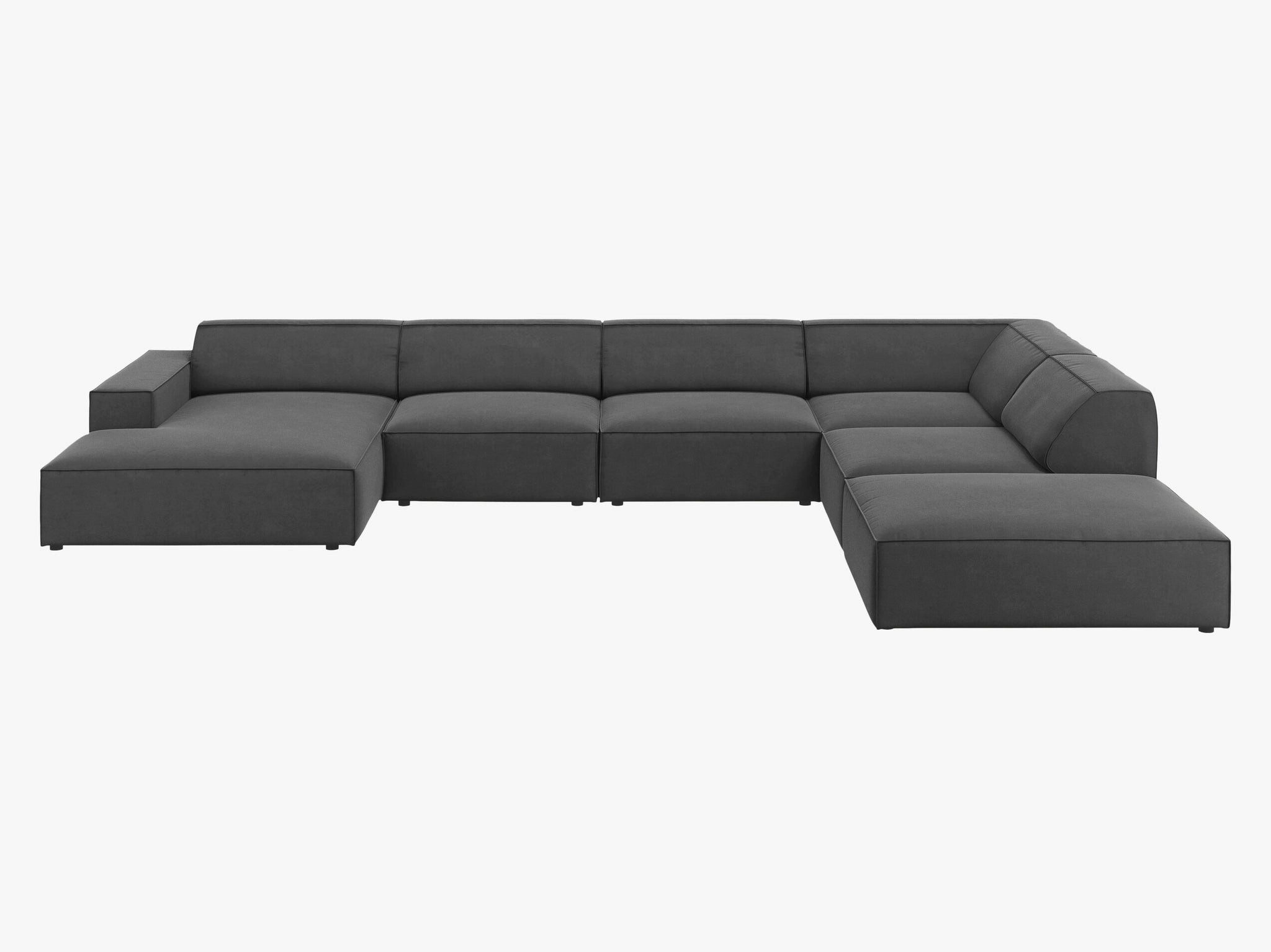 Micadoni Ecksofa Jodie, Panorama 7-Sitzer