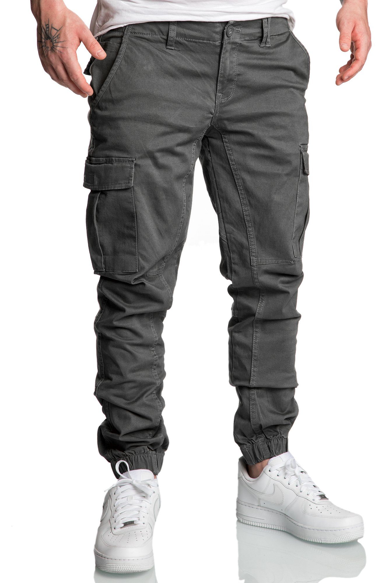 REPUBLIX Cargohose William Herren Cargo Jogger Chino Hose Jeans