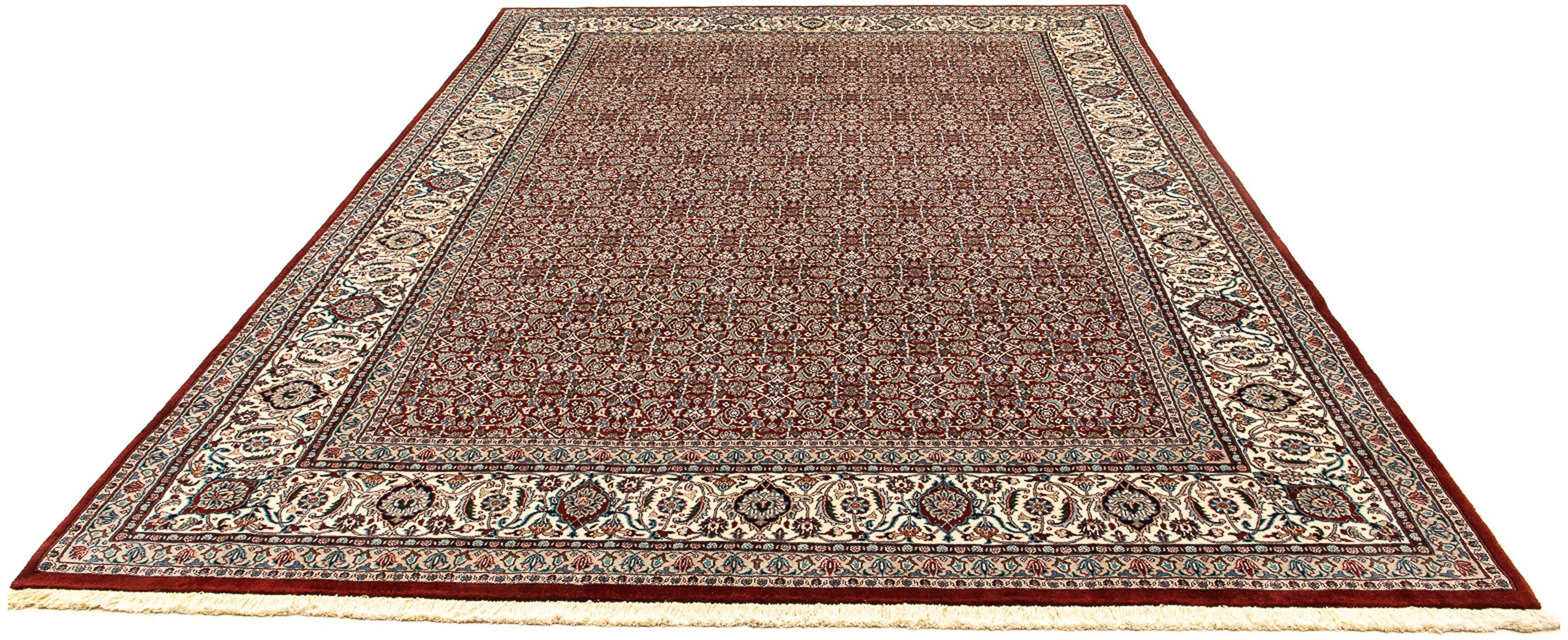 Orientteppich Perser - Classic - 342 x 244 cm - dunkelrot, morgenland, rechteckig, Höhe: 10 mm, Wohnzimmer, Handgeknüpft, Einzelstück mit Zertifikat