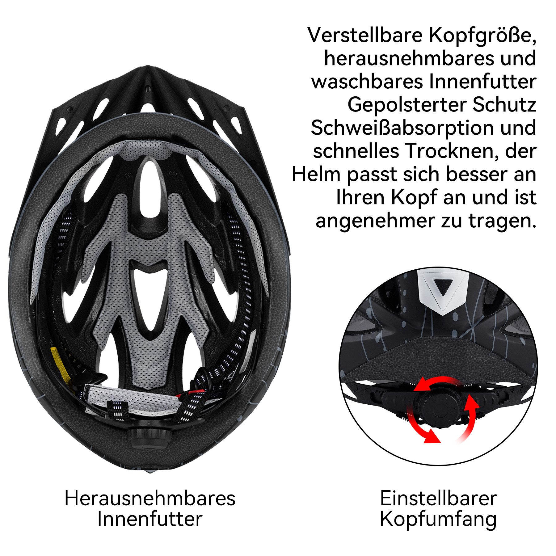 Senmudi Fahrradhelm Fahrradhelm für Herren und Damen,fahrradhelm mit visier (Radhelm, Cityhelm mit abnehmbarem magnetischem Visier, atmungsaktiv, 18 Belüftungskanäle, einstellbarer Radhelm mit LED-Licht), Sicherheitsschutz Trekking-und Rennradhelm, Fahrradhelm für Erwachsene