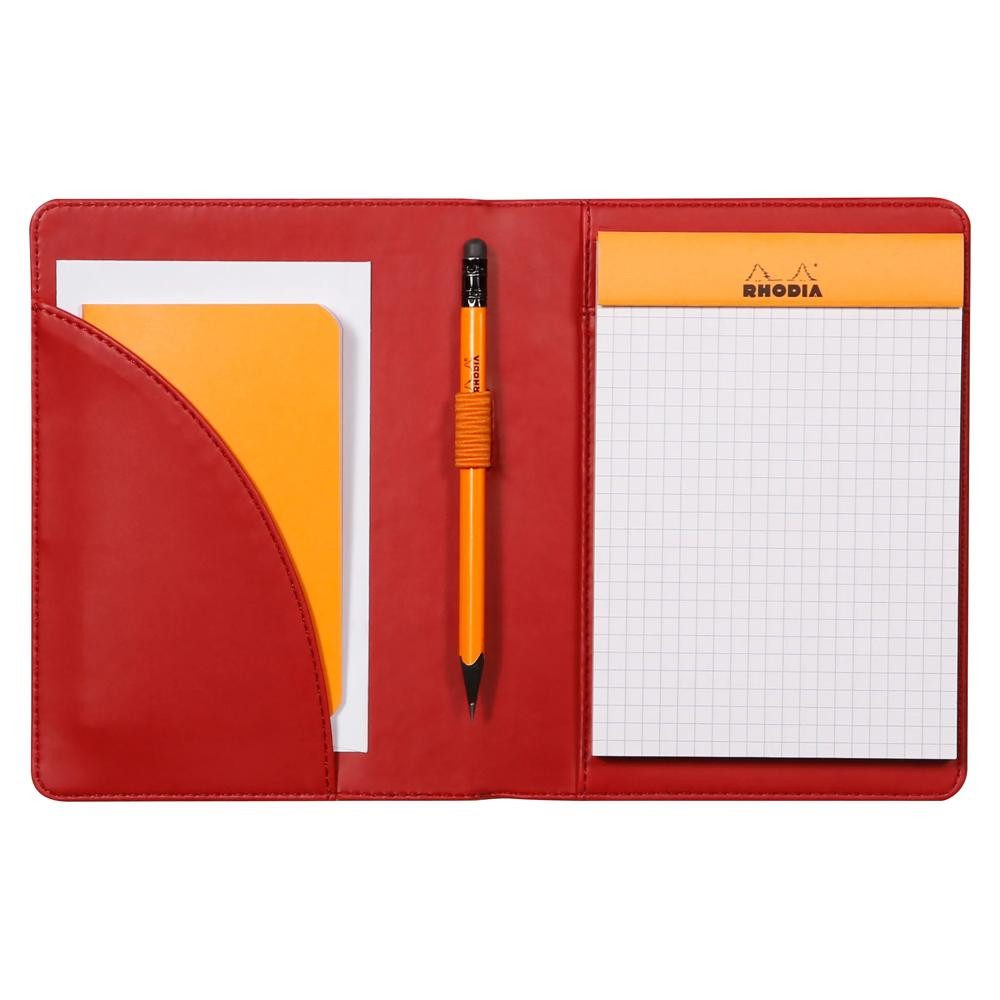 Rhodia Konferenzmappe Rhodia Rhodia Etui f.Block/Buch A6 N°13 rt