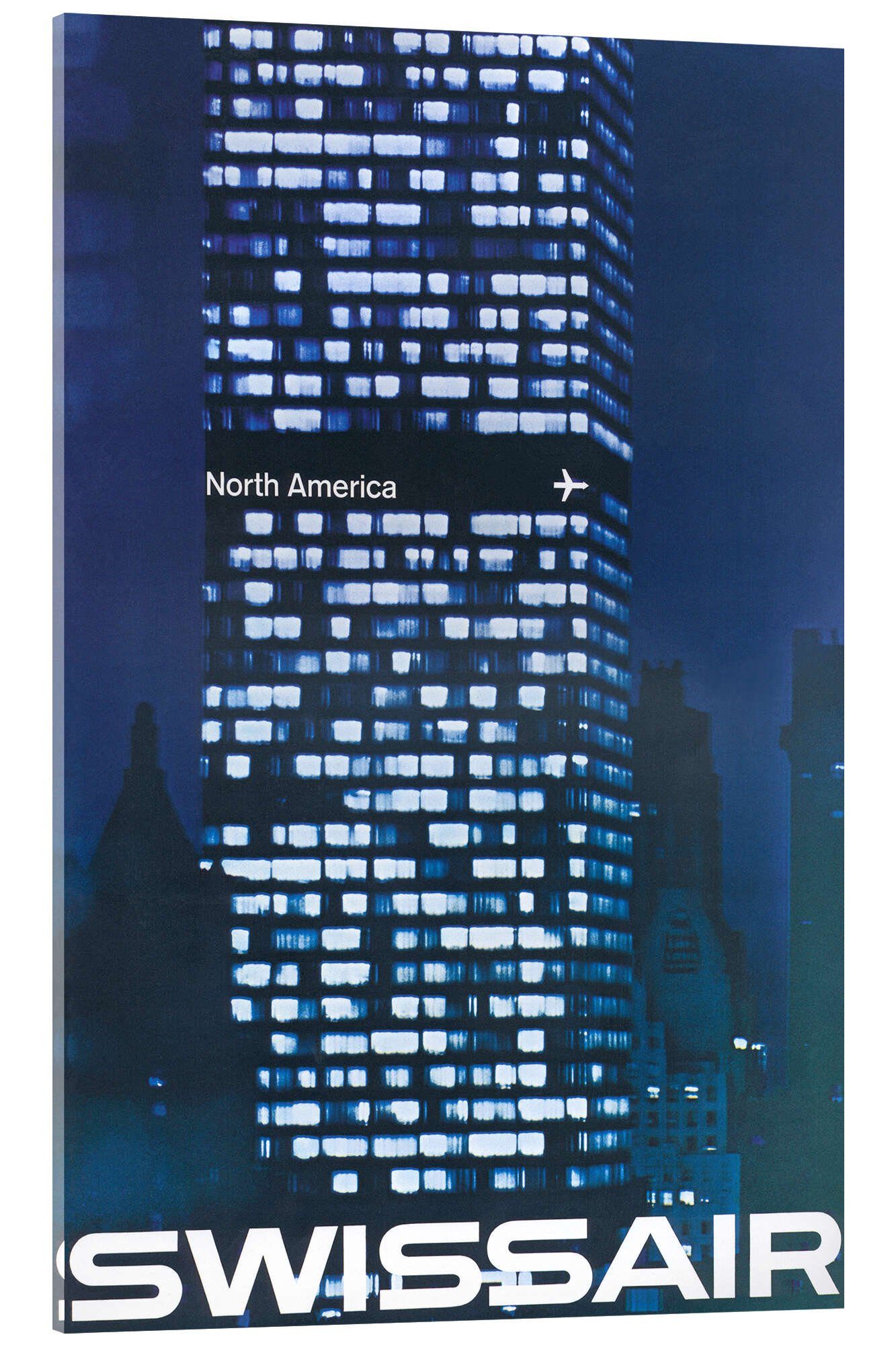 Acrylglasbild Vintage Travel Collection
