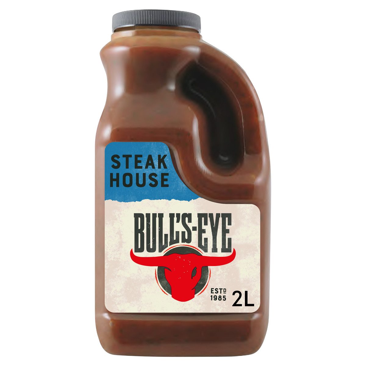 BULL'S-EYE Saucen, Bulls Eye Steakhouse Steaksauce herzhaft würzig im Geschmack 2000ml