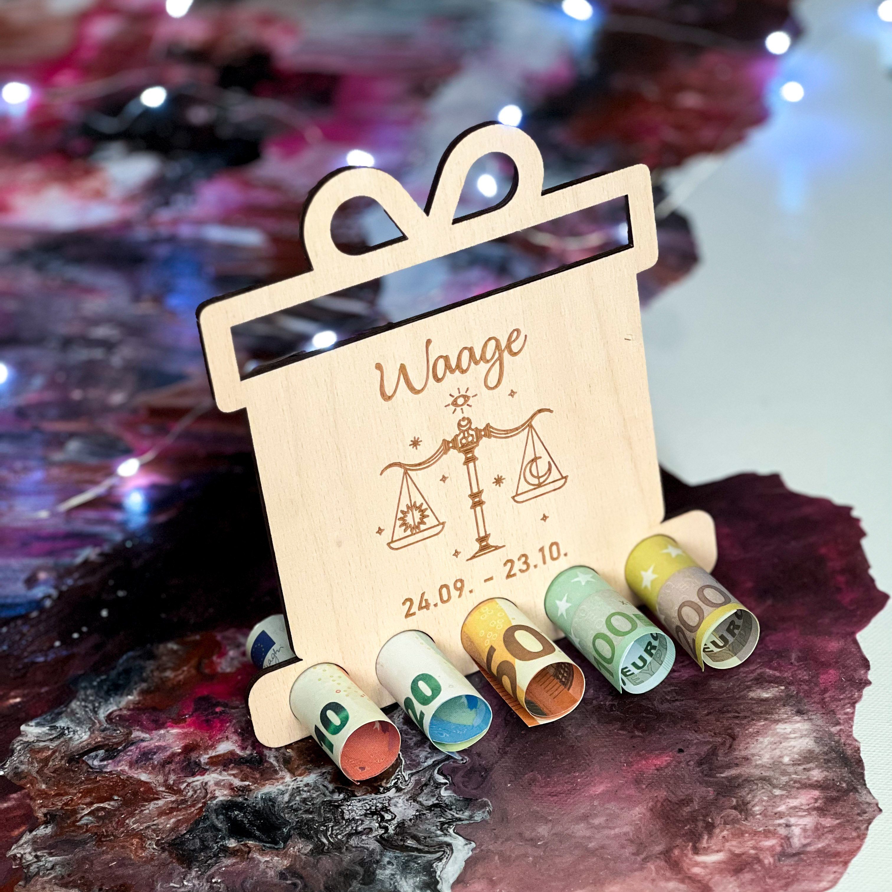 Spruchreif® Spardose Geldgeschenke, Geschenke aus Holz, Geburtstagsgeschenk günstig online kaufen