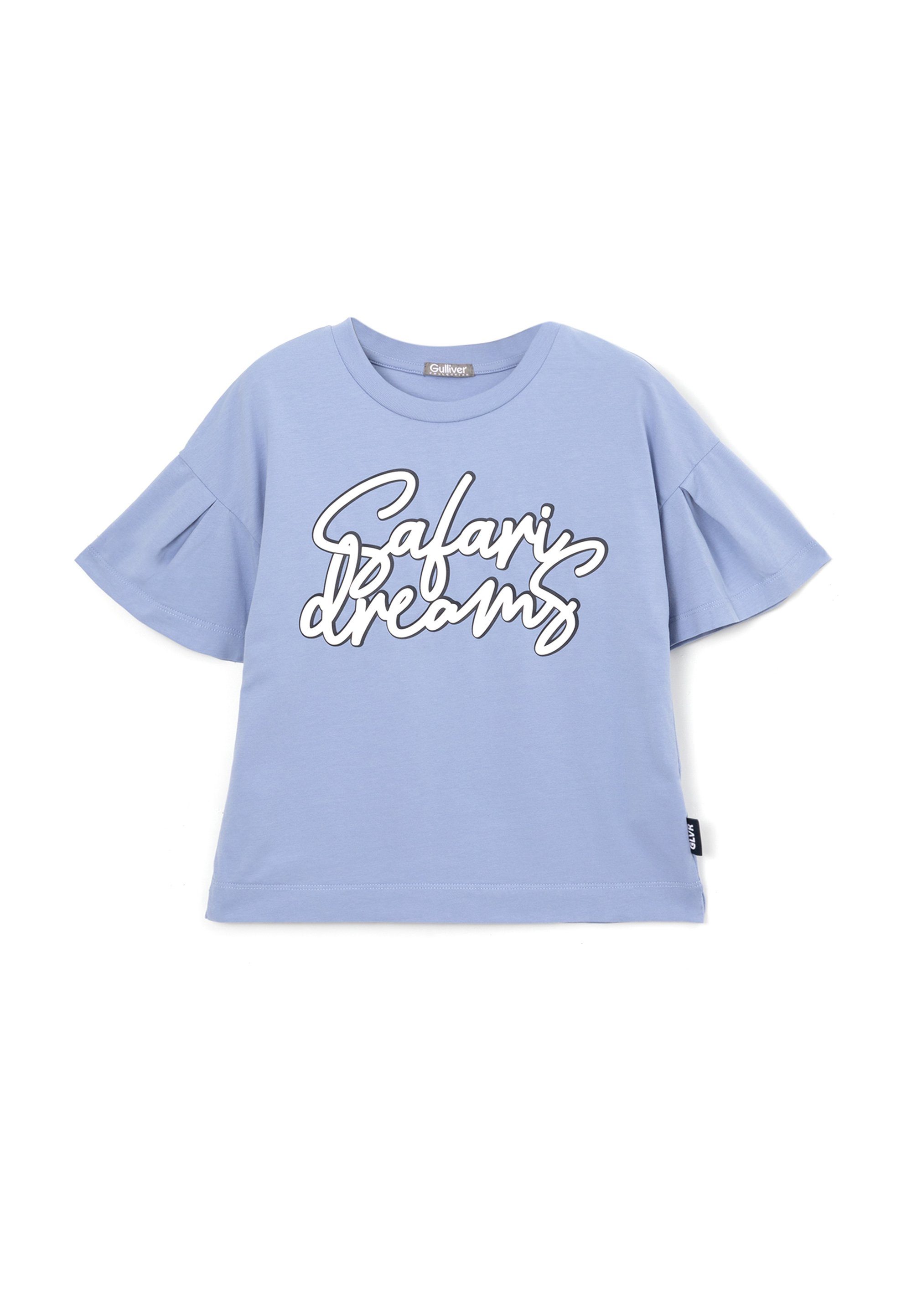 mit T-Shirt Gulliver coolen Schriftprints