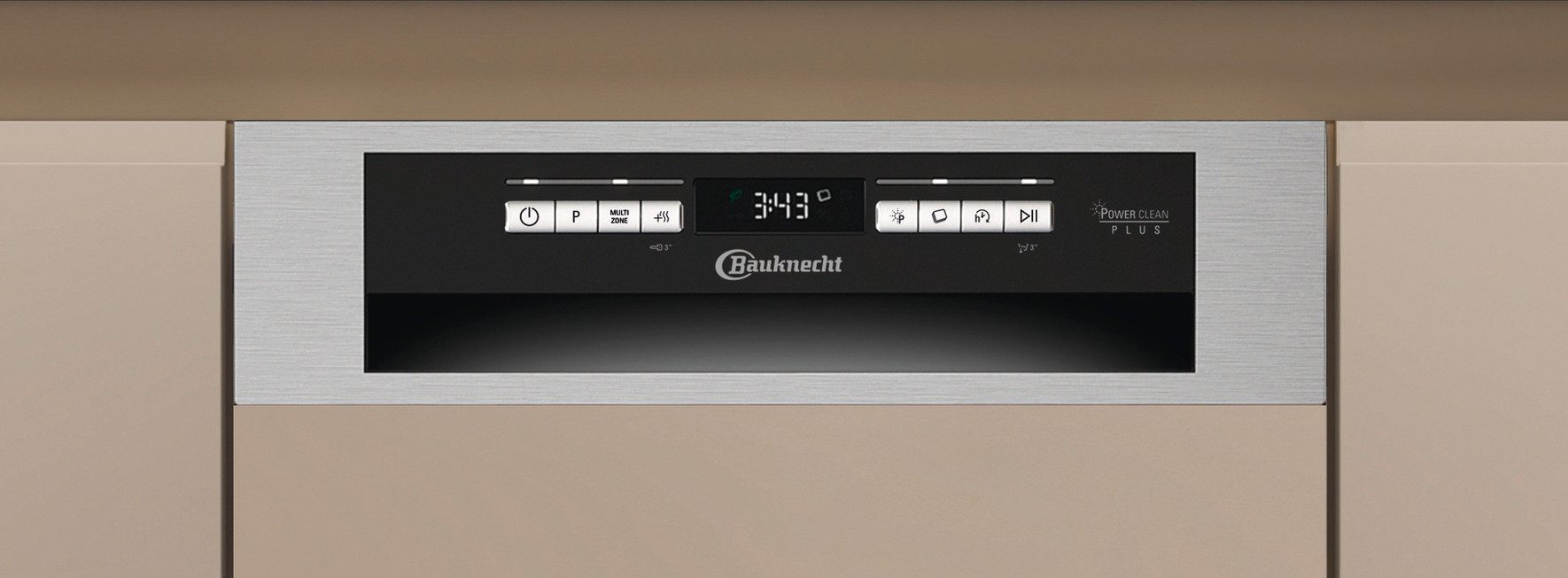 BAUKNECHT teilintegrierbarer Geschirrspüler BKR PAS, PowerClean Hochdruckdüsen – reinigt hartnäckigste Verschmutzungen – Bild 5 von 5