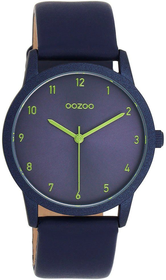 OOZOO Quarzuhr C11174, Armbanduhr, Damenuhr, Lederarmband günstig online kaufen