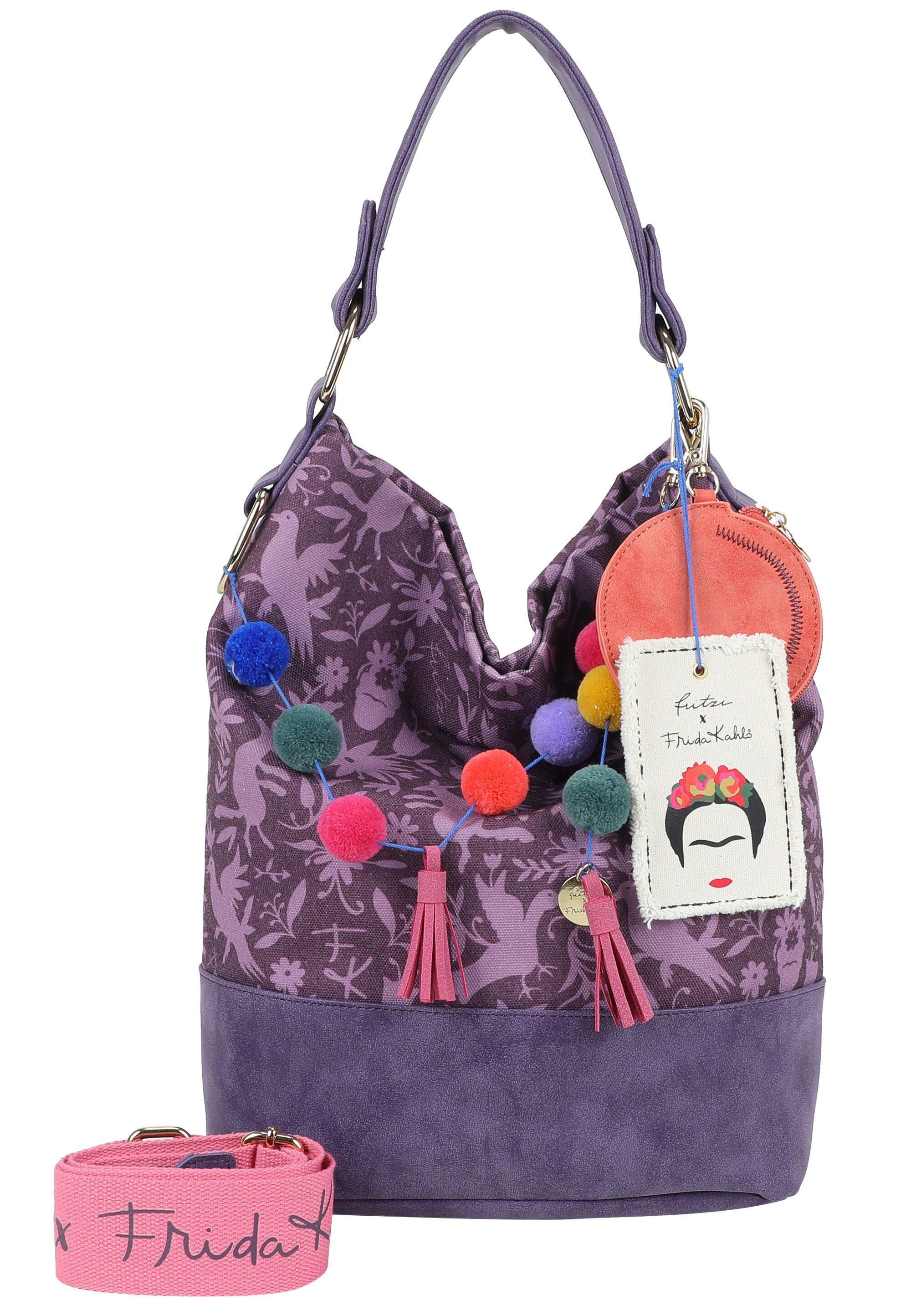 Fritzi aus Preußen Umhängetasche Fritzi x Frida Kahlo, mit All-Over-Print