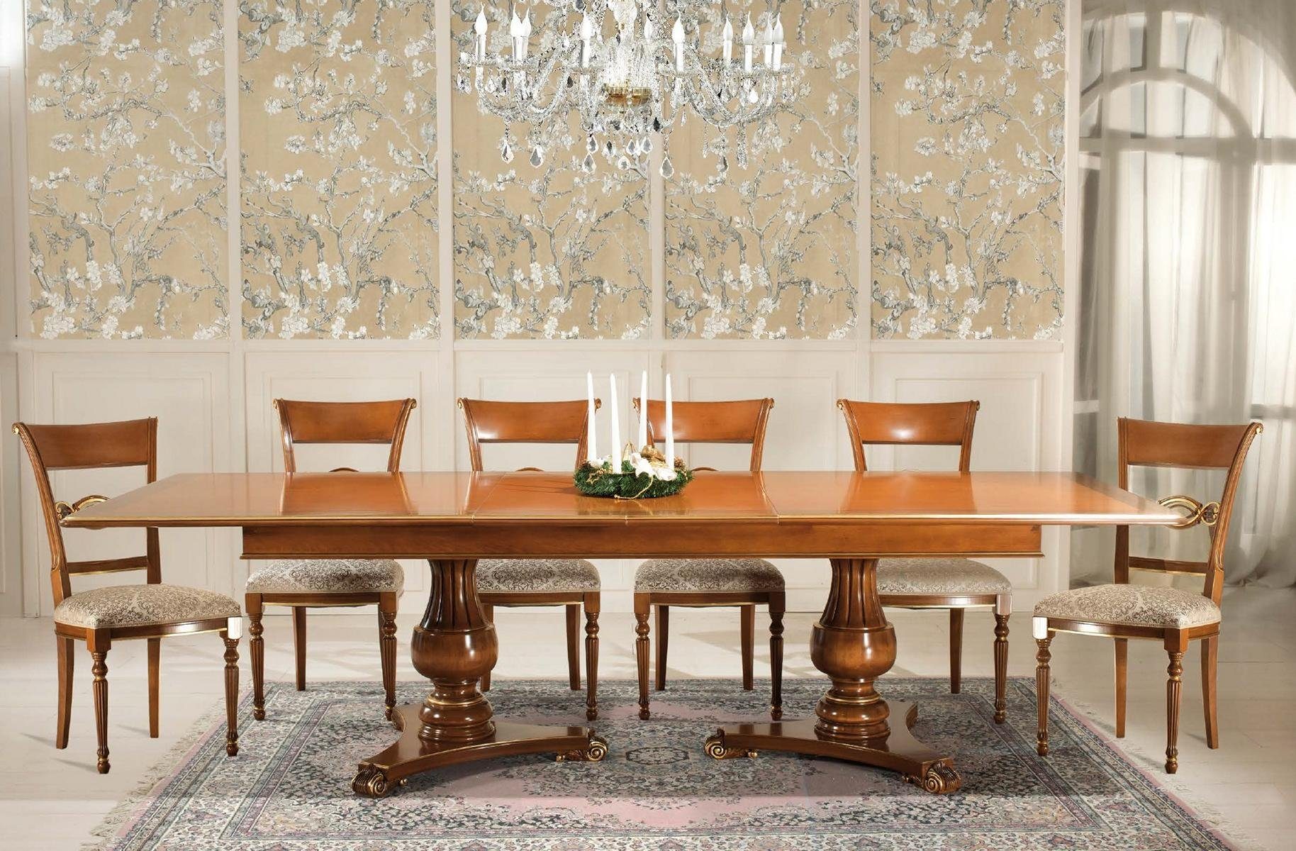 JVmoebel Esstisch, Esstisch Ausziehbar Klassischer Design Tisch Italienische Möbel