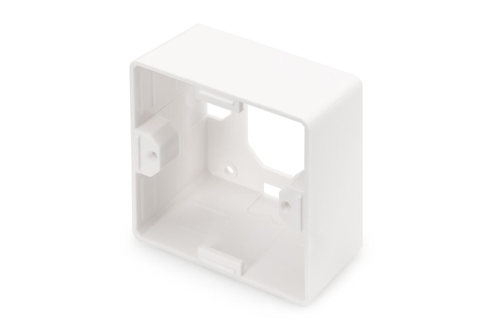 Digitus Aufputzrahmen für Keystone Leerdosen 80x80 mm, Deu Netzwerk-Switch