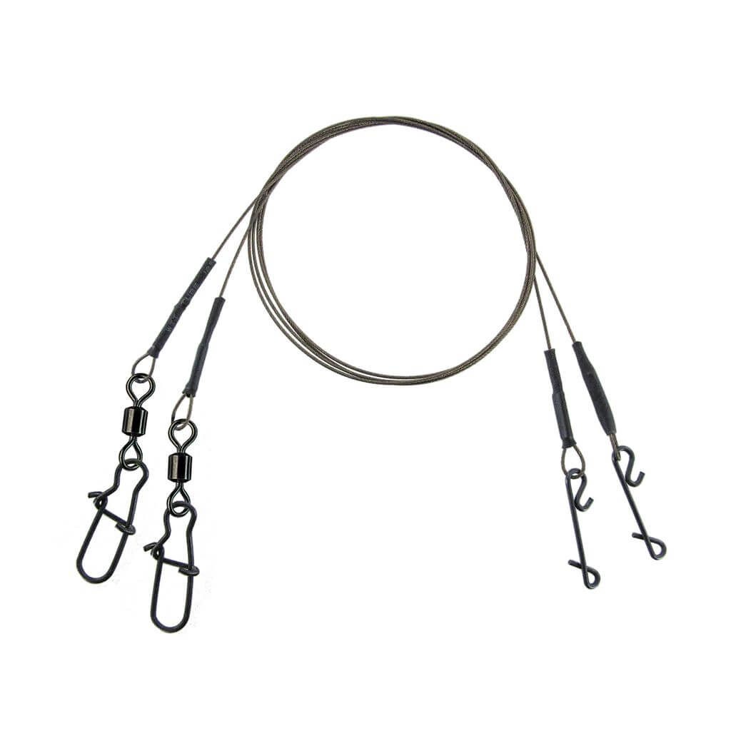 Vorfachschnur Jenzi 7x7 No-Knot Stahlvorfach 50cm