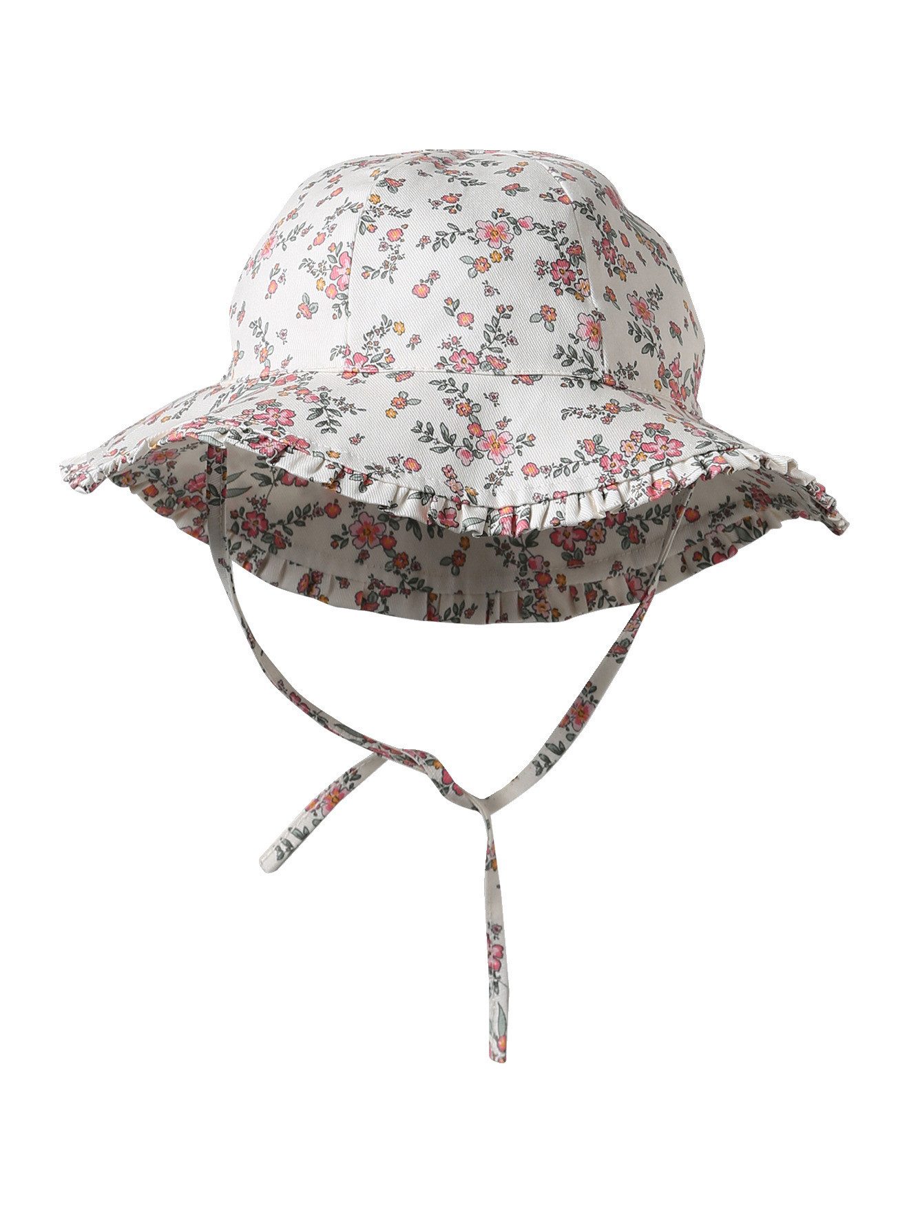 Beanie Sonnenhut Mädchen Baby mit Rüschen