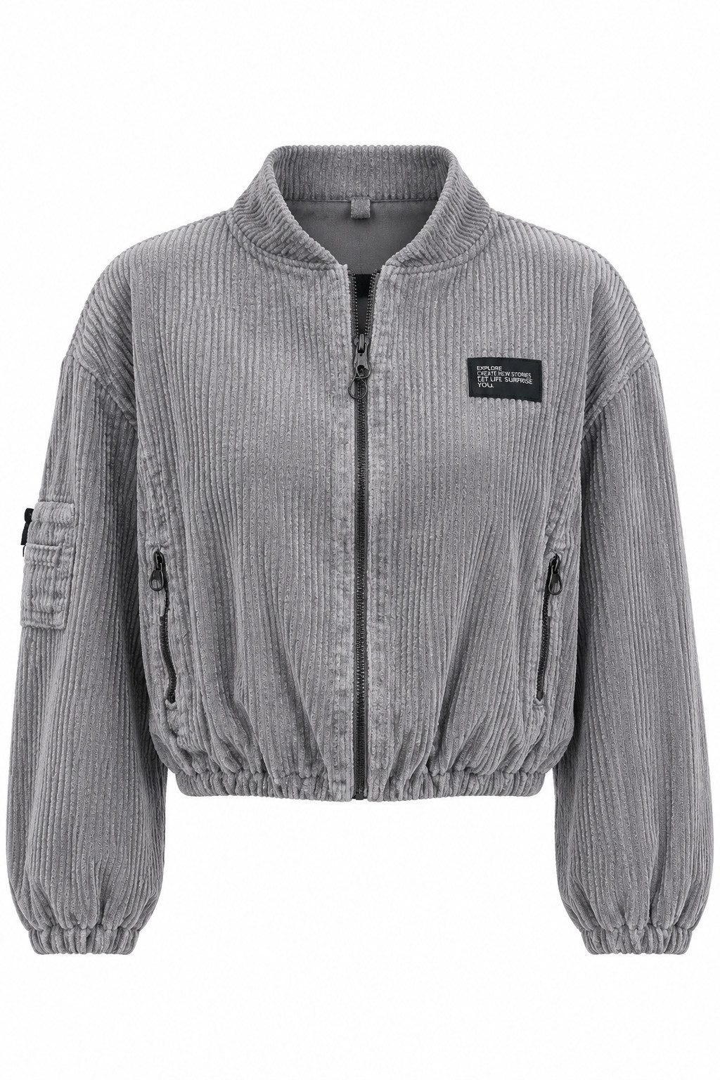 Freeman T. Porter Cordjacke Virama Polar - Lässige Cord-Bomberjacke aus Baumwolle für Damen