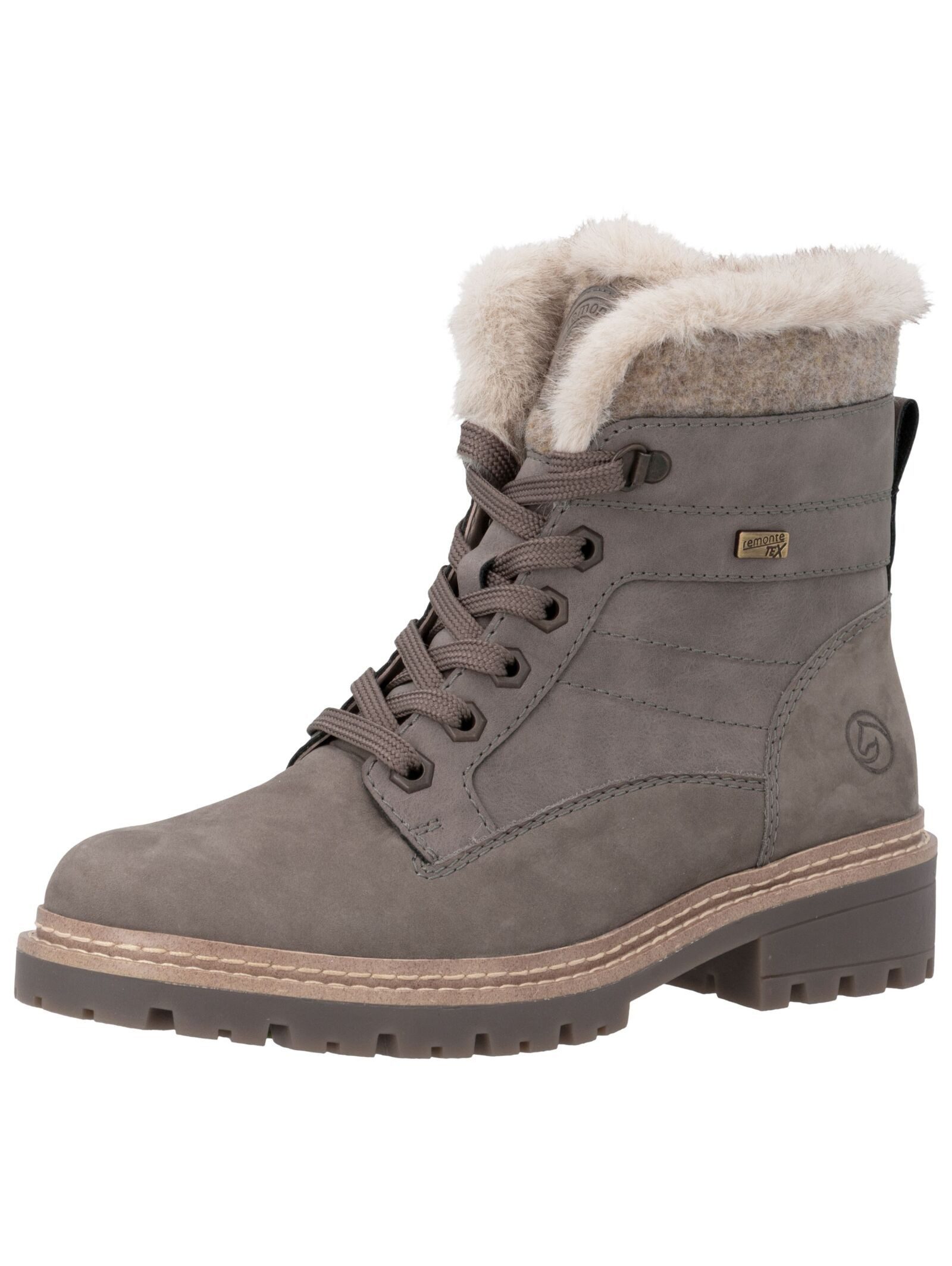 Remonte Remonte Stiefelette Lederimitat Schnürstiefelette